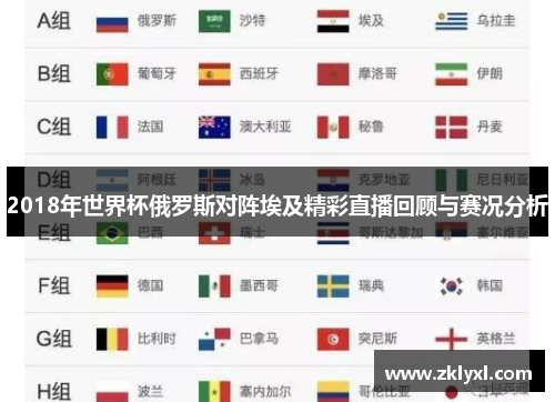 2018年世界杯俄罗斯对阵埃及精彩直播回顾与赛况分析